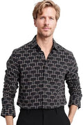 Rare Rabbit Regular fit Geometric Print Shirt