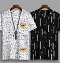 TIGERSNAKE Printed Men Multicolor T-Shirt