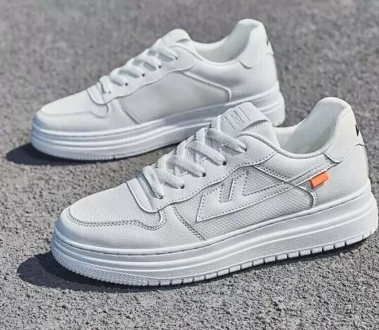 MYSTERYSHOP Waulkers White Running,Walking,Training,Sports Shoes,Casual shoe Sneakers For Men (White)