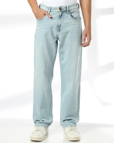 DNMX
Men Mid-Rise Relaxed Fit Jeans