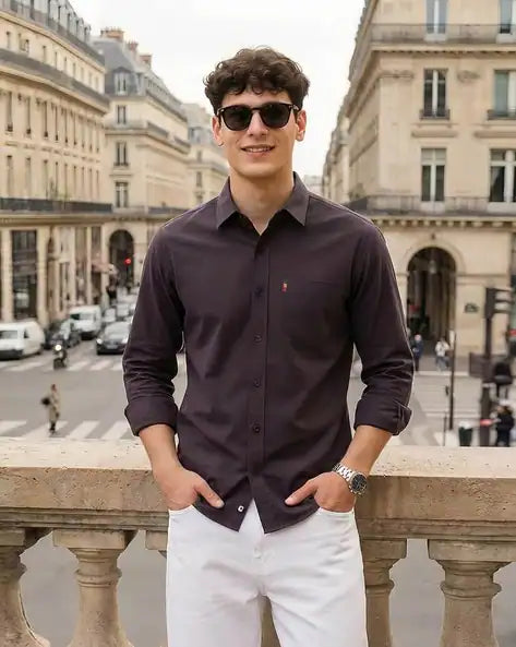 Buda Jeans Co
Men Regular Fit Shirt with Sp...