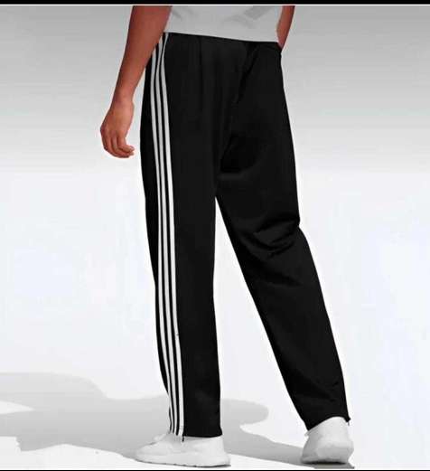 Fashion Jeans Men Black Track Pants