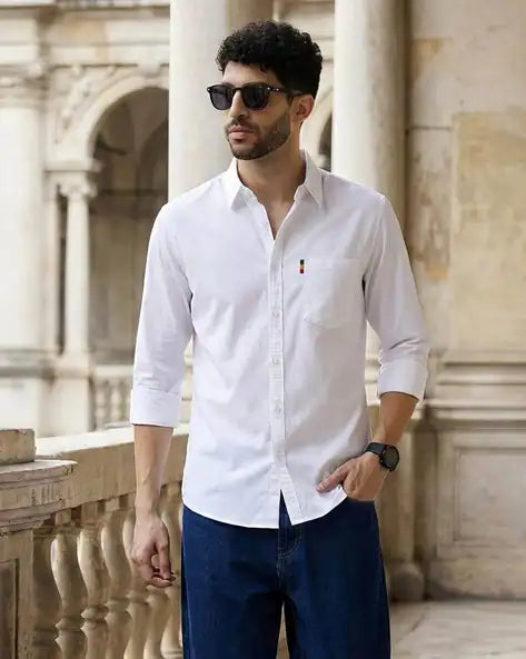 Buda Jeans Co
Men Regular Fit Shirt with Sp...