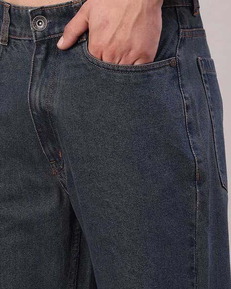 Men Mid-Rise Straight Jeans
