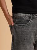 Casual Baggy Fit Jeans | Grey