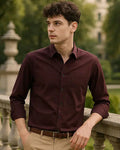 Buda Jeans Co
Men Regular Fit Spread-Collar...