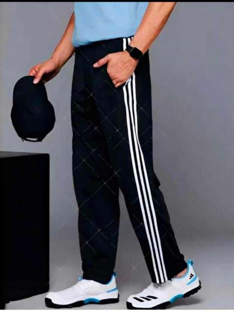 Fashion Jeans Men Black Track Pants