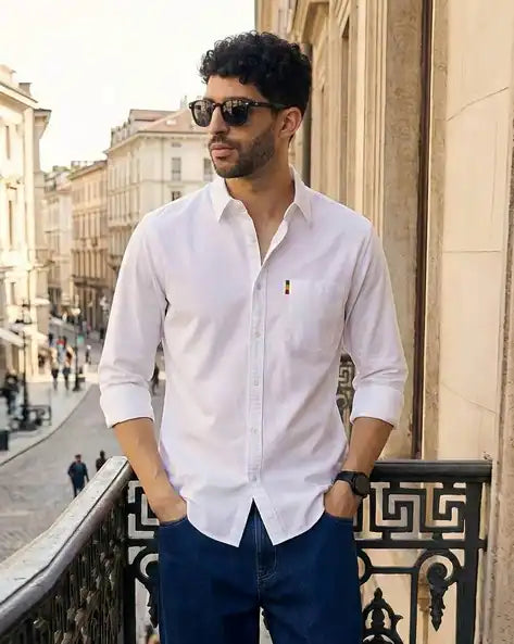 Buda Jeans Co
Men Regular Fit Shirt with Sp...