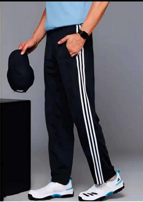 Fashion Jeans Men Black Track Pants