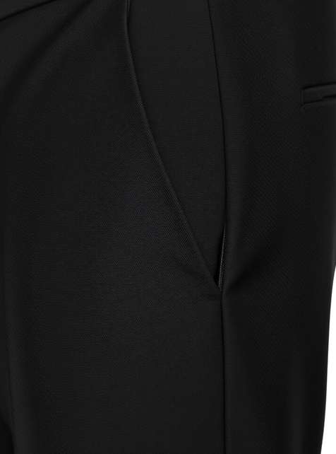 Fit Men Black Trousers