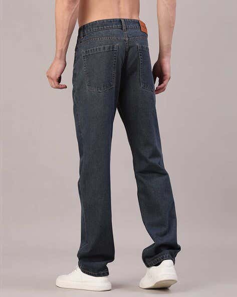 Men Mid-Rise Straight Jeans