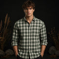 METRONAUT Men Regular Fit Solid Spread Collar Casual Shirt