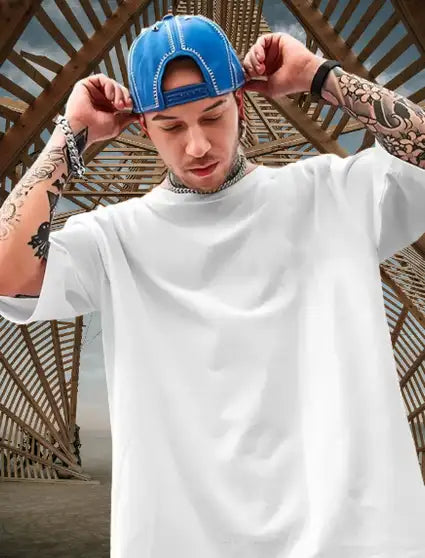 Rino Printed Men White T-Shirt